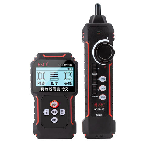 Medidor de Cabo Óptico JJ OPM Localizador Visual de Falhas Testador PoE Testador de Cabo de Rede Equipamento de Fibra Óptica