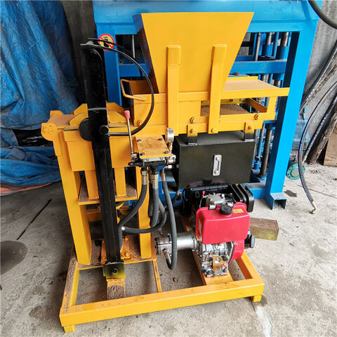JJ Mexiko Automatische Diesel Eco Brick Making Machine für Bauarbeiten