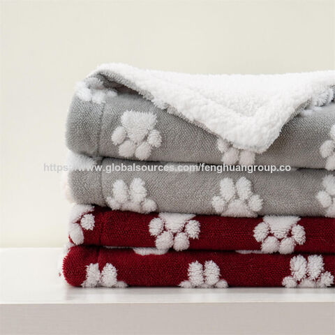 Jacquard Fleece Haustierdecke - Hochwertige Hundedecke für Großhändler und Händler