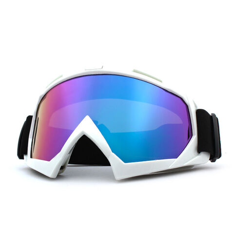 Lunettes de moto tout-terrain peintes, coupe-vent, pour sports de plein air, ski et cyclisme - En stock