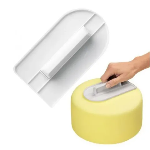 Espátula Alisadora de Pastel de Plástico Resistente de Alta Calidad para Decoración y Modelado de Pasta de Goma - Promoción