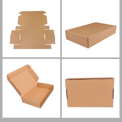 WOO Boîtes à chaussures en carton imprimées en couleur personnalisées en gros, boîtes en carton ondulé imprimées, personnalisées for sale at factory direct price