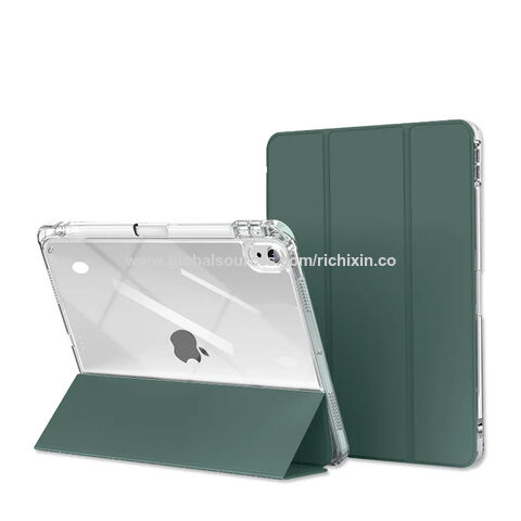 Neue Smart Tablet Hülle für iPad Air 10.5"/10.9", iPad Pro 11"/12.9", gefrostetes Hart-PC-Gehäuse mit Stifthalter