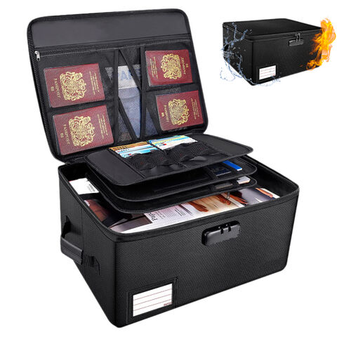 Bulk Buy China Wholesale Dual-layer Waterproof Fireproof Filing ...