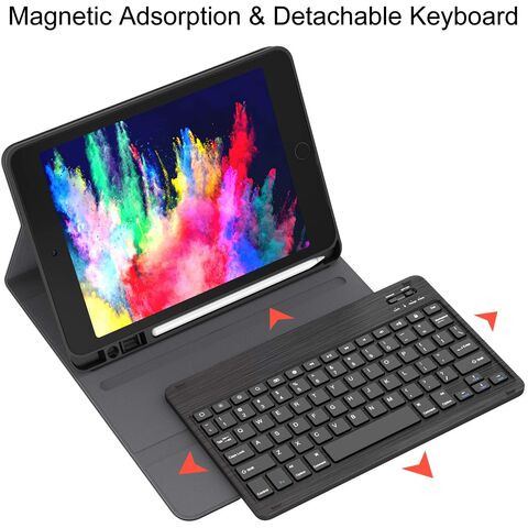 IPad Pro 11 Zoll 2021 Fall mit Tastatur, Tastatur für iPad Pro 11-Zoll (3. Generation, 2./1. Generation Tastatur hülle