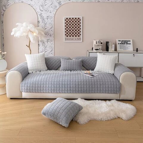 Fundas Antideslizantes Seccionales para Sofá, Protección para Muebles contra Mascotas y Niños - Cubiertas para Sofás en L, Reposabrazos y Respaldo for sale at factory direct price