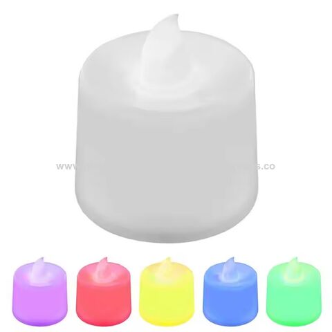 Bougies électroniques LED pour mariage, décoration de salle de réception, accessoires pour fêtes d'anniversaire, bougies en plastique de simulation