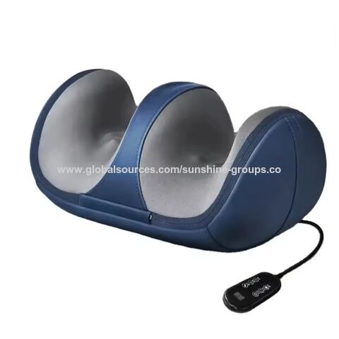 Masajeador de piernas con amasamiento y compresión caliente para pies, pantorrillas, manos y mini masajeador de pies multifuncional para el cuidado y terapia de pies