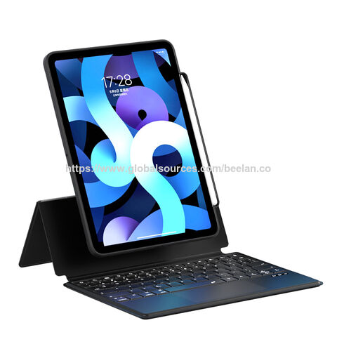 Funda Mágica para Teclado 360 de Alta Calidad 2025, Carcasa Magnética, Teclado Inalámbrico Retroiluminado para iPad
