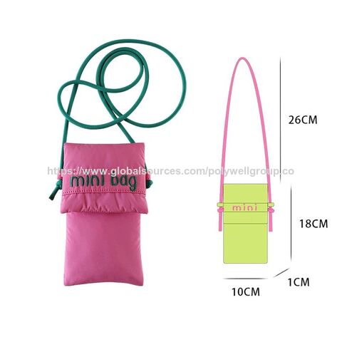 Atacado Nova Moda Bonito Saco de Telefone Simples MINI Bolsa de Ombro for sale at factory direct price