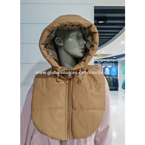 Doudoune Courte d'Hiver pour Femme, Couleur Unie, Mode Tendance, avec Poches Latérales - Idéal Grossistes for sale at factory direct price