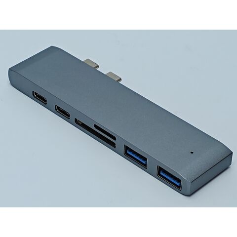 Multifunktionaler 4-in-1 Hub mit Typ-C zu HDMI-Anschluss