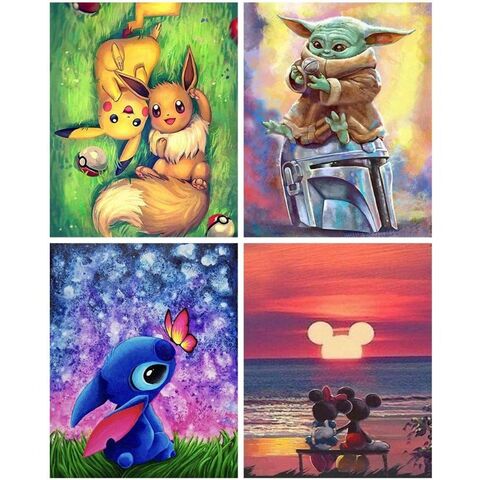 Kit de Pintura por Números Criativo Promocional, Desenho, Decoração de Parede, Presente, Acessório de Arte for sale at factory direct price
