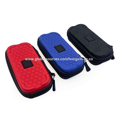 Fabrikgefertigtes, individuelles 6-Dart-Case für Soft- und Steeldarts, mit eingebauten Aufbewahrungsröhren und Taschen für Flights, Spitzen und Schäfte for sale at factory direct price
