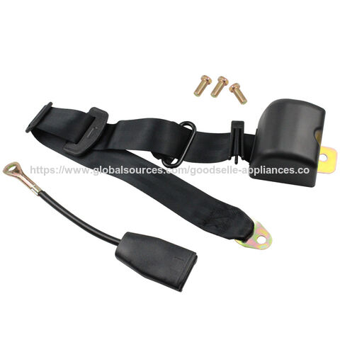 Precio al por mayor cinturón de seguridad universal de poliéster modificado para autobús de coche de 3 puntos totalmente automático