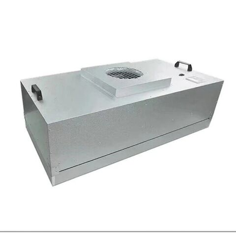 Unidade de filtro de ventilador FFU de fluxo de ar laminar de baixo ruído com filtro HEPA H13 H14 U15 para salas limpas for sale at factory direct price