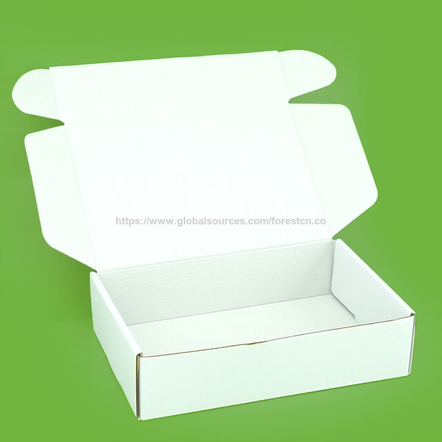 Small Clothing Shoe Paper Box Packaging Mailer Corrugated Cardboard ...