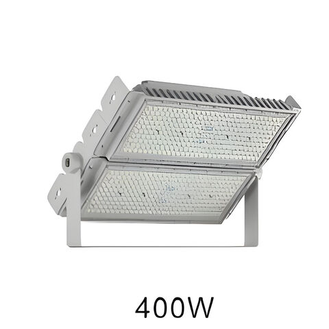 Foco LED modular para estadios IP66 400W 150lm/W CE ETL, alta eficiencia, luz de inundación, soporte de fábrica para almacén