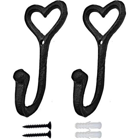 Werbe-Großhandel Bestseller 2er-Pack Kreative, langlebige Schlüssel-, Taschen-, Mantel- und Handtuchhaken aus Eisen for sale at factory direct price