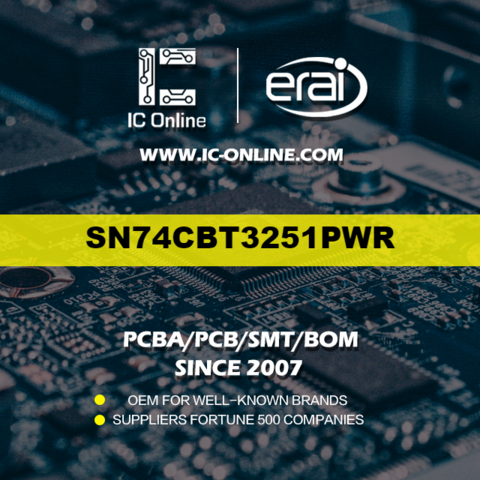 NOVA SN74CBT3251PWR IC MUX/DEMUX 1 X 8:1 16TSSOP Circuit Intégré Logique membre ERAI Conception/Solution PCBA for sale at factory direct price
