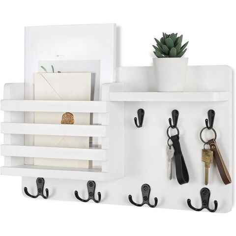 Innovativer Wand-Briefhalter-Organizer mit Schlüsselhaken aus Holz, hochwertige Fabrik-Großhandel for sale at factory direct price