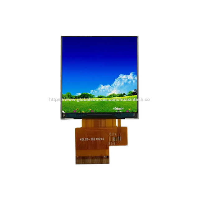 Module d'écran LCD TFT 2,6 pouces, résolution 240x240, interface MCU 16 bits, angle de vision libre, circuit intégré de pilotage ST7789V