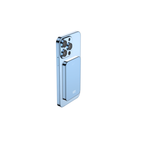 Leichtes 5000mAh Ladegerät, USB-C & 15W Max Wireless Output für den täglichen Gebrauch - Tragbare Powerbank für Geschäftskunden for sale at factory direct price