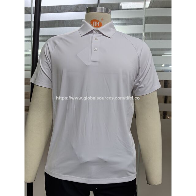 Polo de Hombre, Camiseta Polo Táctica de Piqué de Manga Corta para Golf y Outdoor, Ajuste Seco for sale at factory direct price