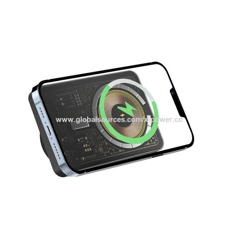 5000mAh Wireless Magsafe Power Bank Magnetische Portable Ladegeräte für iPhone iWatch mit Ständer