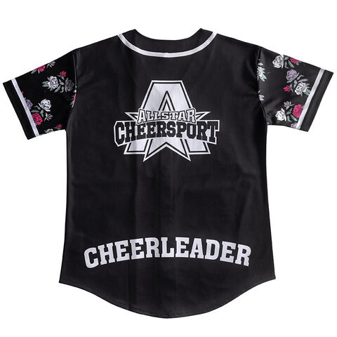 Camisola de beisebol sublimada da moda, 100% poliéster, camisola de beisebol personalizada