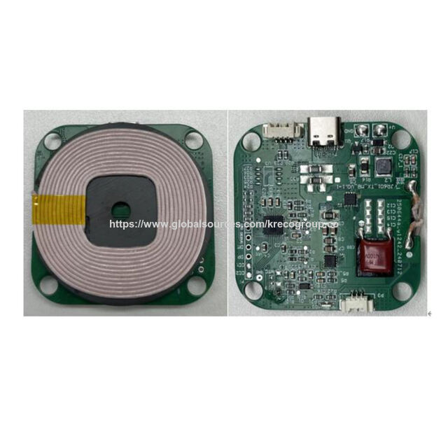 Grosir OEM ODM Kumparan pengisi daya nirkabel, Modul pemancar pengisian nirkabel CE QI FCC EMC RoHS RED, JR601 (KRE-TX15-Qi1.3) for sale at factory direct price
