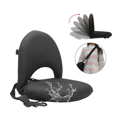 Assento de estádio dobrável portátil com suporte lombar ajustável for sale at factory direct price