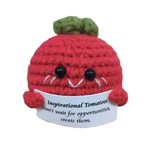 Colgante de Joyería para Muñecas, Tejido a Crochet a Mano, Diseño Original de Patata Lanosa - Fabricante OEM for sale at factory direct price