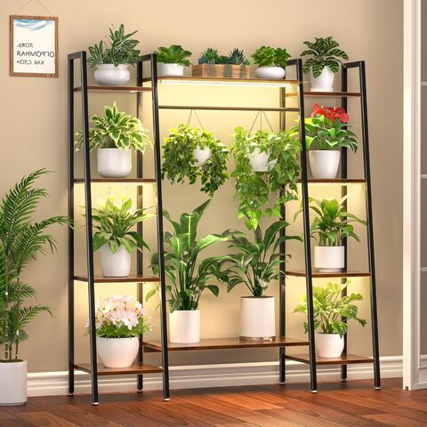 Support pour plantes avec lampes de croissance pour la décoration intérieure à bon prix d'usine