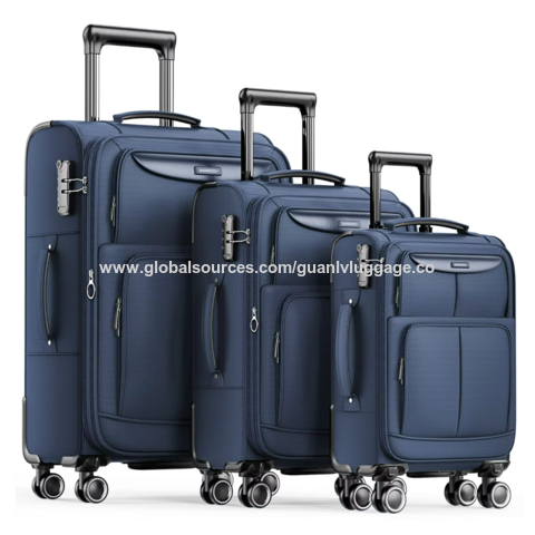 Luggage Sets 3 Piece Softside Expandable Lightweight Durable Suitcase Sets Double Spinner Wheels Custom Travel Maletas La Valise Buy China Wholesale Luggage 38 Globalsources