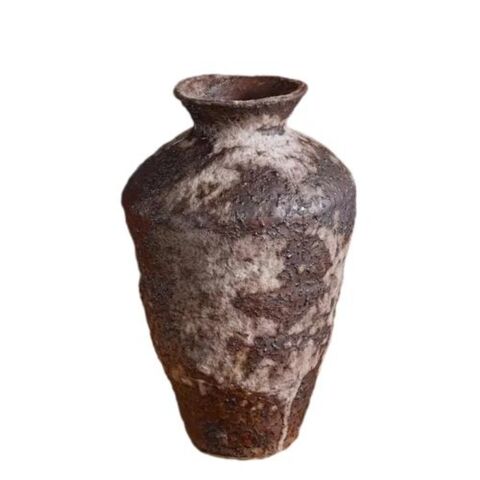 Großhandel Vintage Rustikale Zylinder Vase Home Office Teestube Tisch Mittelstück Display Keramik Porzellan Vasen Wohnkultur