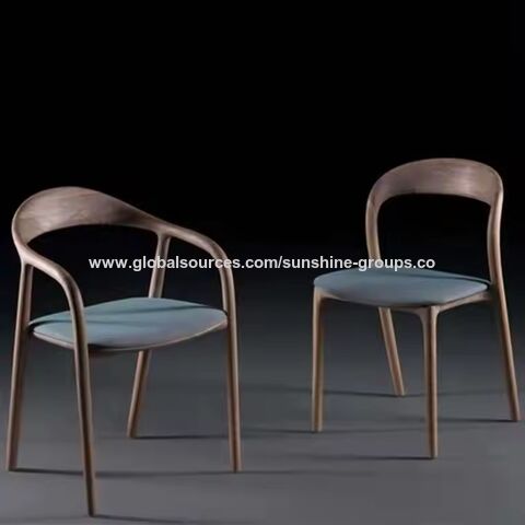 كرسي طعام من الخشب الصلب، كرسي دراسة منزلي، كرسي طعام مريح من الجلد الناعم، كرسي استرخاء من الخشب الصلب for sale at factory direct price