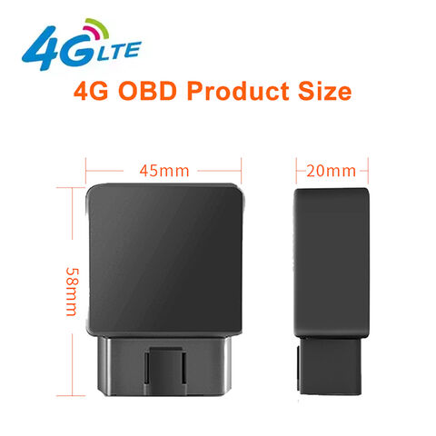 Car Gps Tracker With Sim Card Mini Gps Locator Tracking Device Obd Vehicle Condition Detection 4G Rts Wireless Wifi Waterproof for sale at factory direct price
