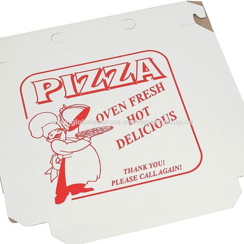Custom Logo Printed Brown Kraft Paper Pizza Box Food Packaging - China ...