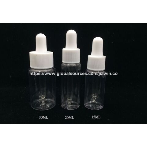 Serumflasche mit Tropfer, 15 ml, 20 ml, 30 ml, Kunststoffmaterial - Ideal für die Kosmetik- und Pharmaindustrie