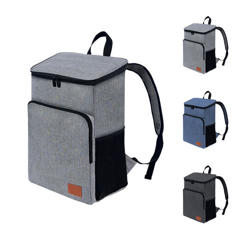 Bolsa nevera isotérmica de gran capacidad para picnic al aire libre, venta al por mayor, para vino y cerveza, mochila nevera impermeable de PEVA