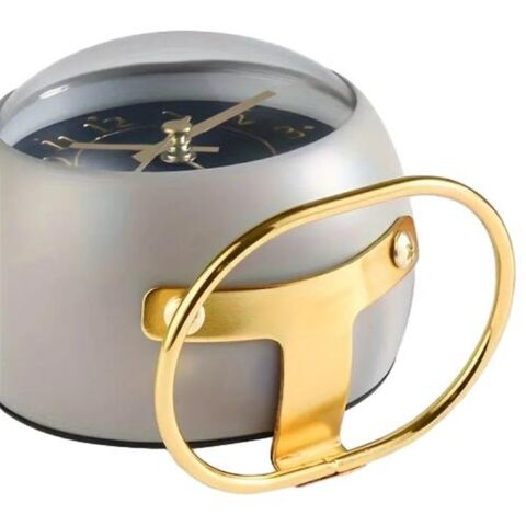 Horloges de Table de Bureau Créatives et Silencieuses en Métal, Portables et Simples, Décoration d'Intérieur, Vente en Gros, 1pc for sale at factory direct price