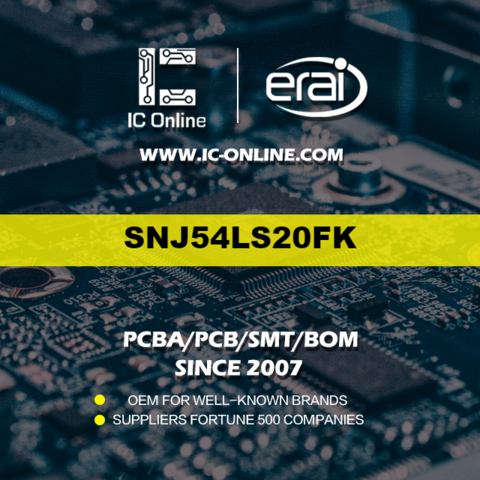 NOVA SNJ54LS20FK 54LS20 DUAL 4-INPUT POSITIVE-NAN Logic IC erai member PCBA design/solution  for sale at factory direct price