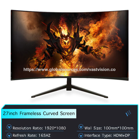 46 Inch Curved Gaming Monitor With 144hz Refresh Rate, Low Blue Light ...