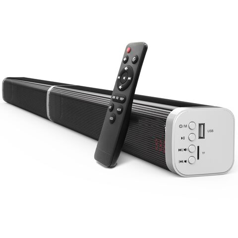 Barra de Sonido Desmontable 2 en 1 para TV, Altavoz Soundbar para Audio Doméstico con Bluetooth, Óptico, AUX - Ideal para Mayoristas
