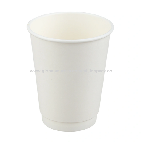 Buy China Wholesale Wholesale Double Wall-white Cardboard Paper Cup For ...