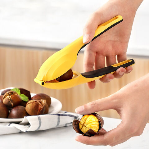 Quebra-nozes Multifuncional Clipe de Nozes Alicate de Nozes Abridor de Castanhas de Plástico for sale at factory direct price