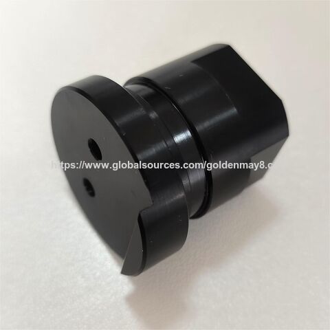CNC-Frästeil, gefertigt aus Aluminium mit schwarzer Eloxierung, OEM & Kleinaufträge werden akzeptiert for sale at factory direct price