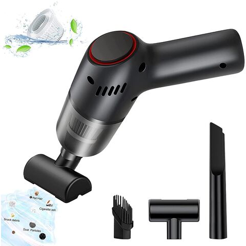 Aspirador de Pó Portátil Sem Fio para Carro WOO, Recarregável, Doméstico, Manual, Automático, 8000pa de Alta Sucção - Ideal para Limpeza Profissional