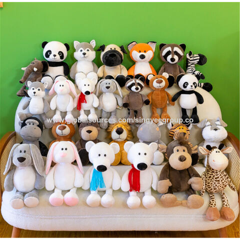 Bulk Buy China Wholesale Animal Doll Plush Jungle Three Brothers Throw ...